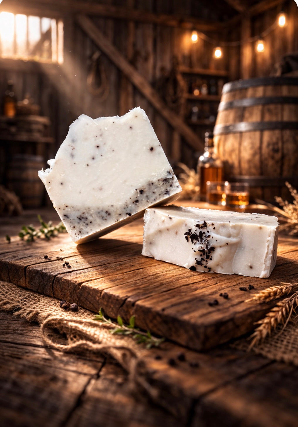 Timber Roast & Vanilla Soap (Almond Milk) (Vegan)
