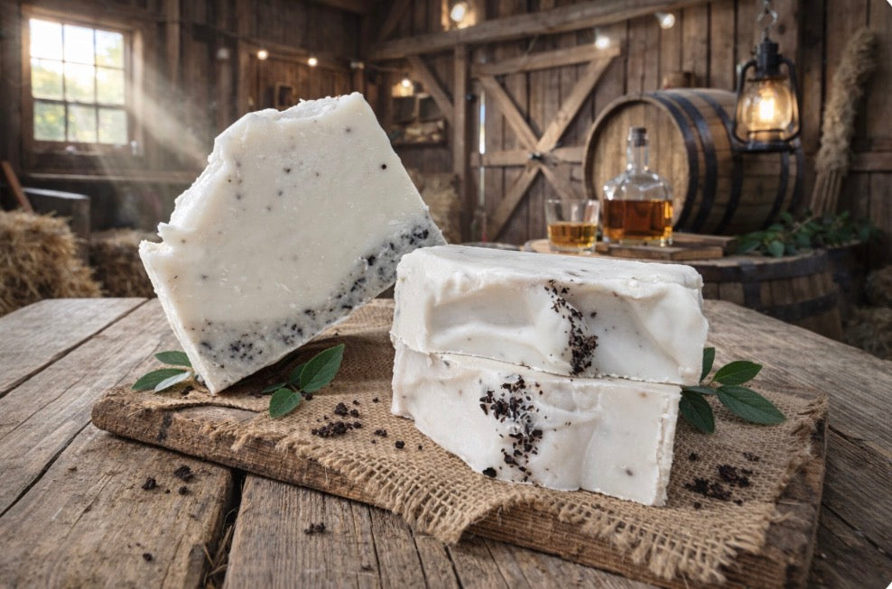 Timber Roast & Vanilla Soap (Almond Milk) (Vegan)