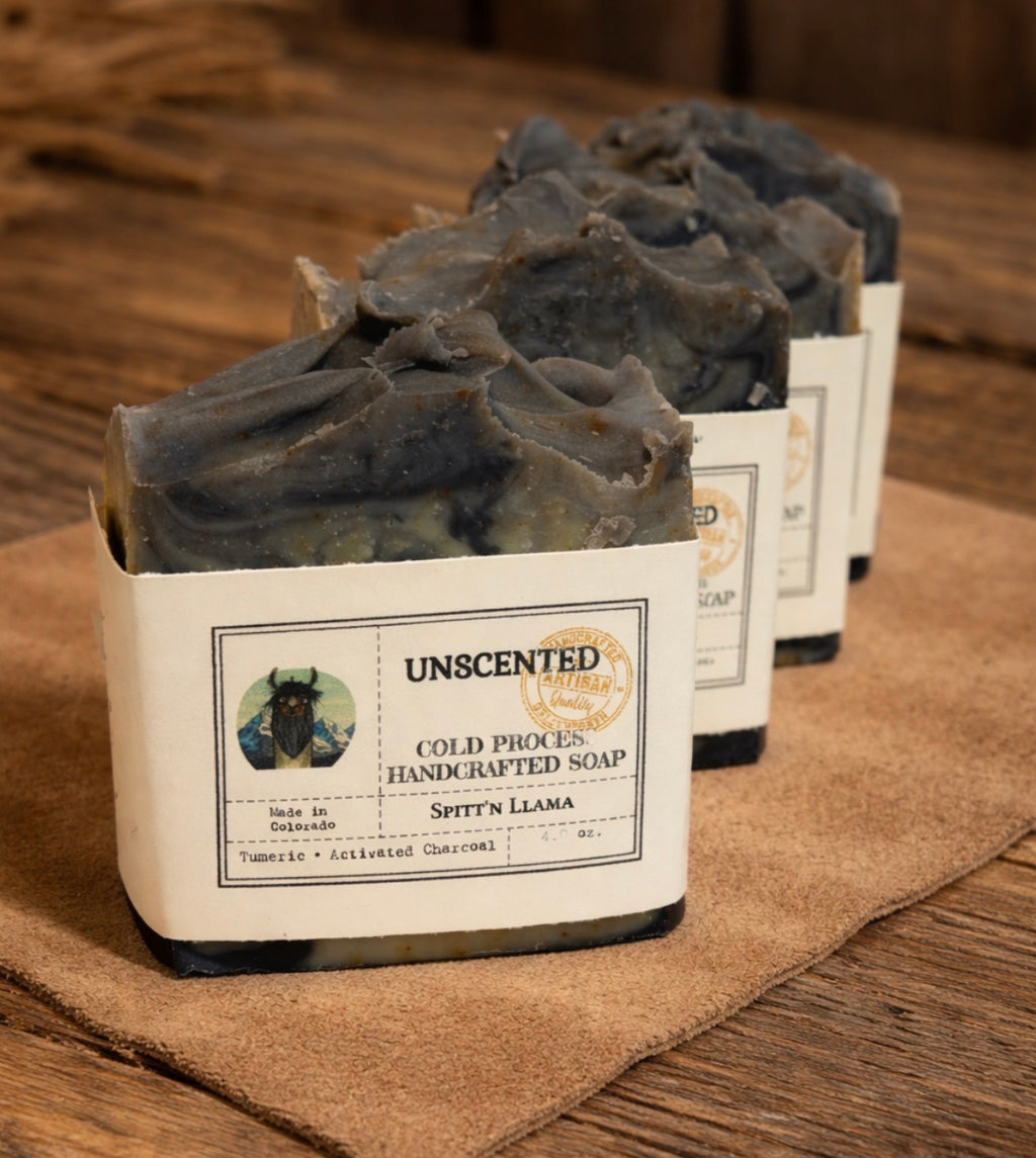 Unscented Soap (Activated Charcoal and Turmeric)